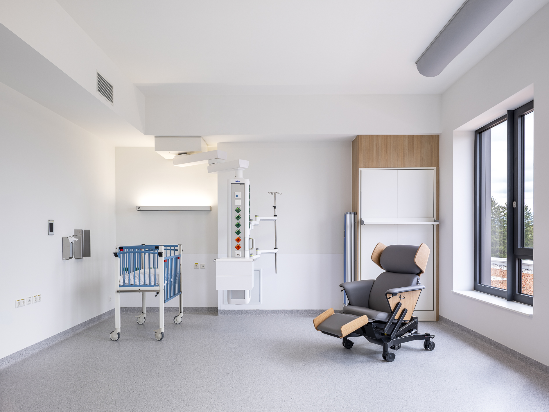 Neubau - Kinderklinik und Intensivmedizin Klinikum Traunstein