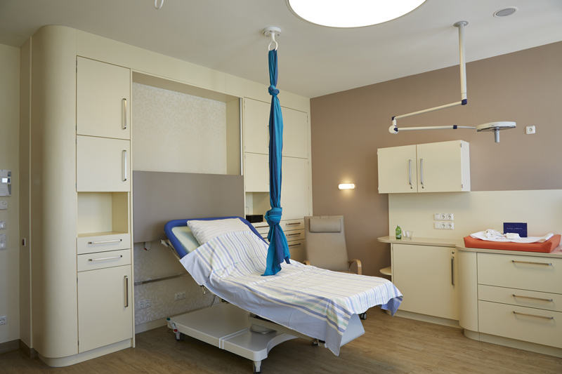 Entbindung Kreisssaal, Contilia Elisabeth-Krankenhaus, Essen