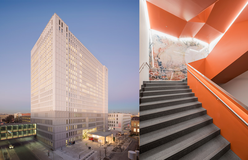 Charité – Universitätsmedizin Berlin, Campus Mitte Bettenhochhauskomplex