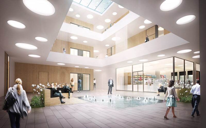 Neubau Gesundheitscampus St.Josephs Hospital
