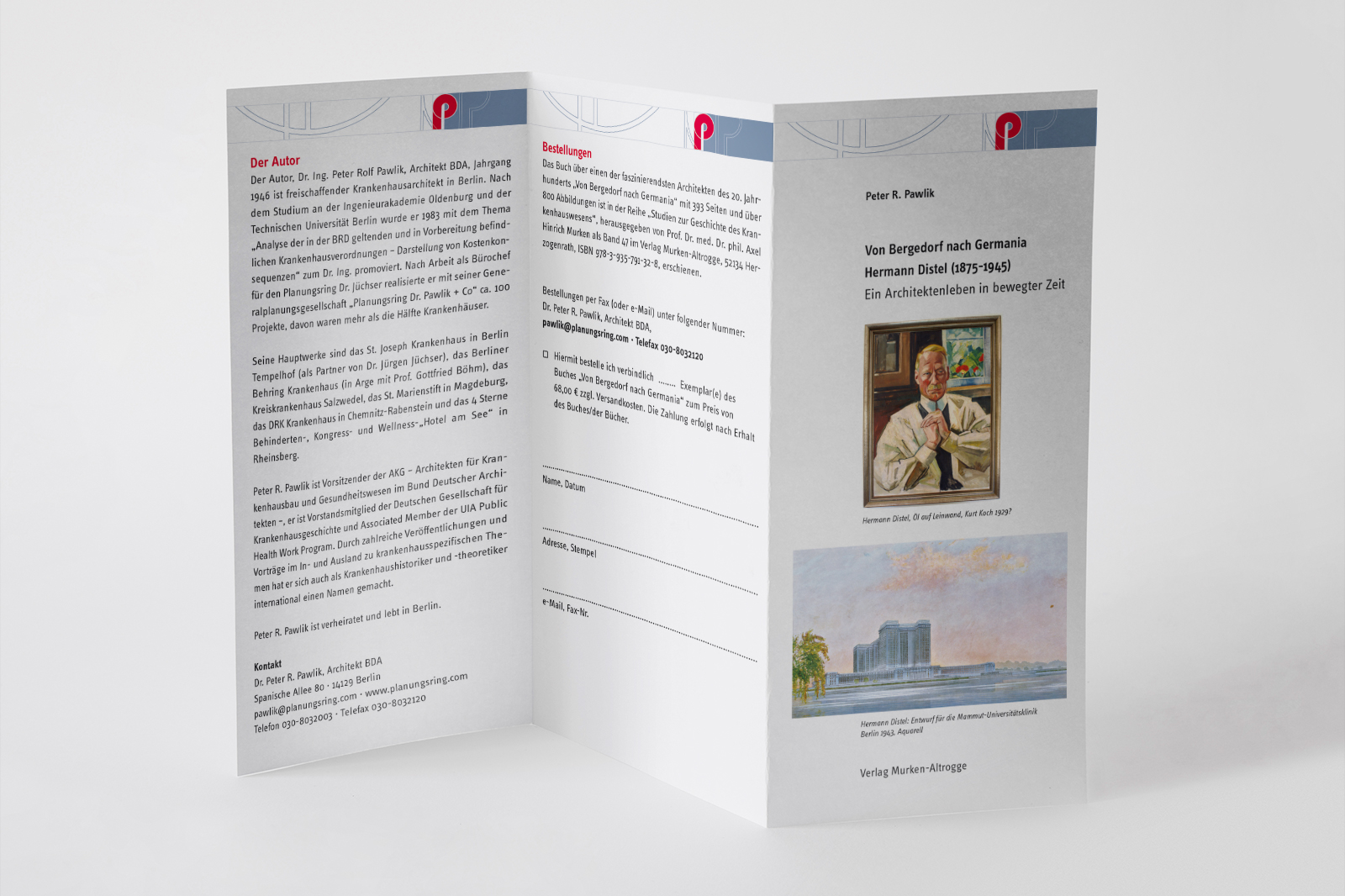 2009 Monografie über den Architekten Hermann Distel