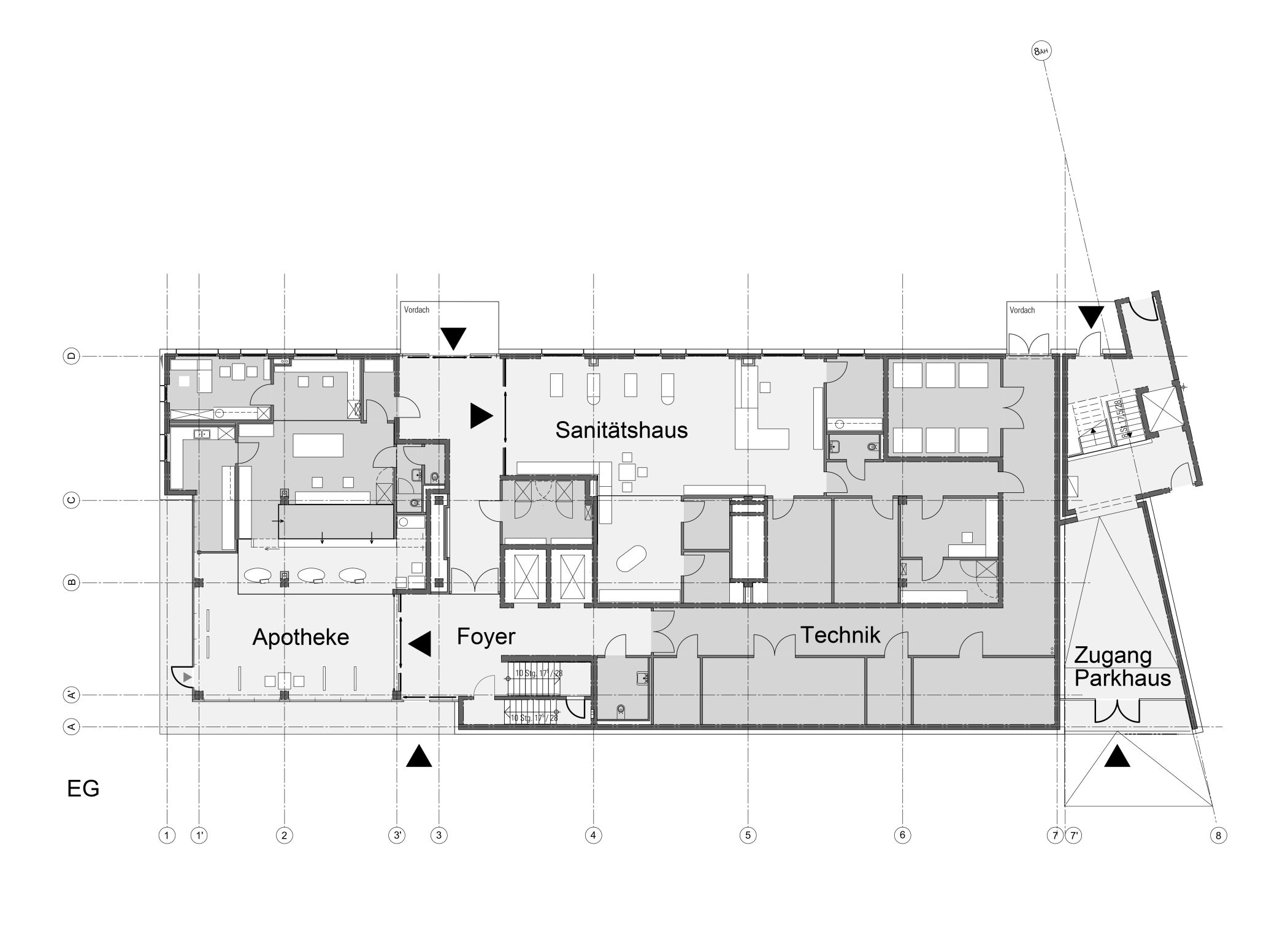 Neubau Ärztehaus am EKM
