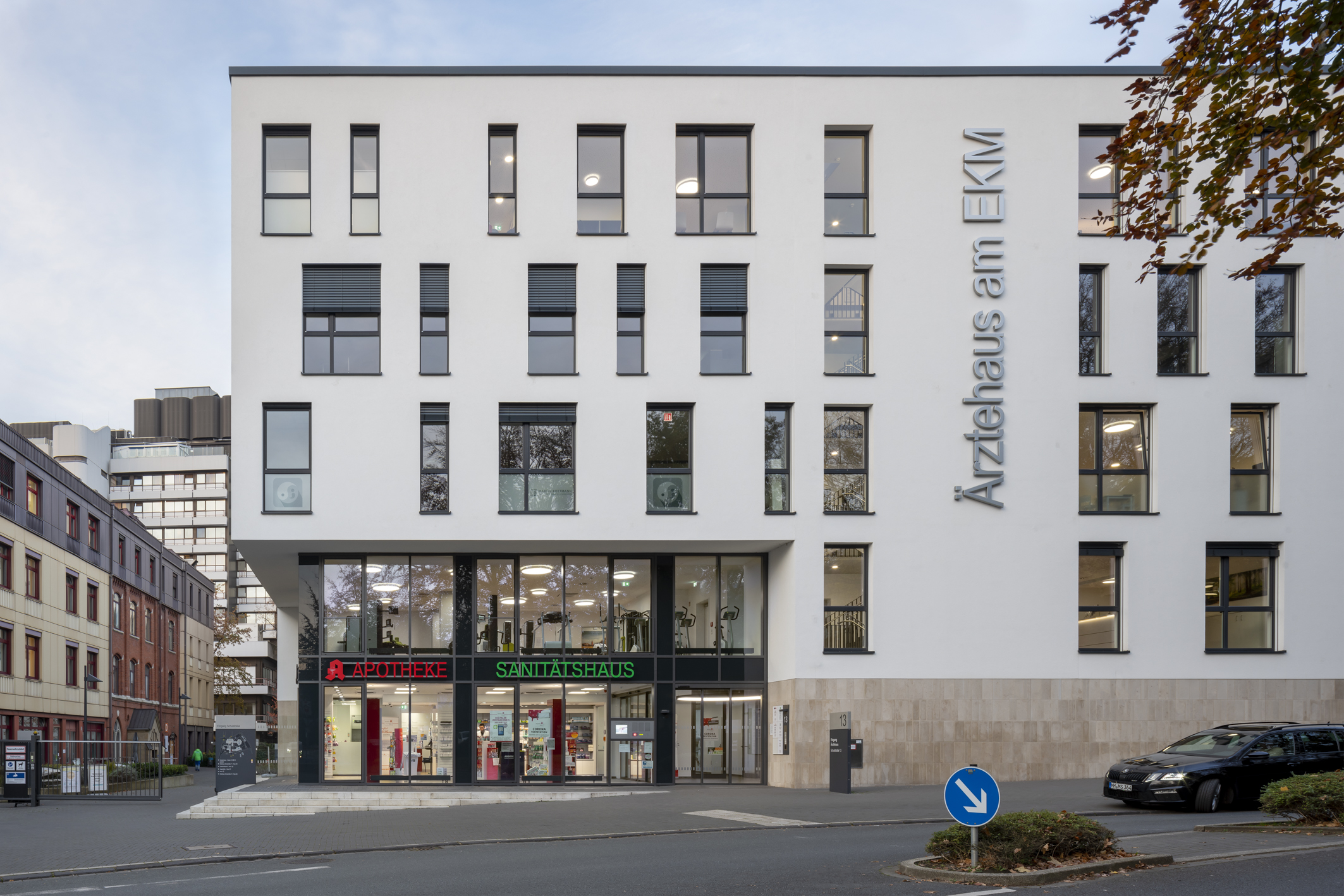 Neubau Ärztehaus am EKM