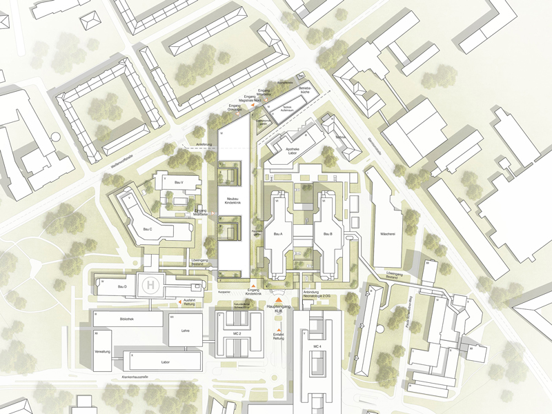 Kepler Kinderklinik, Med Campus Linz, Österreich