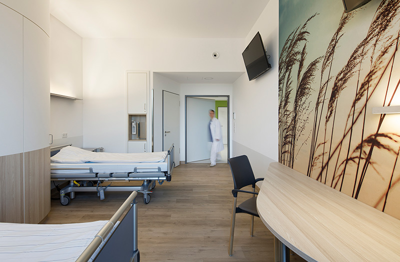 Borromäus Hospital Leer - Neubau einer Intensivstation (4. BA) mit Erweiterung der Intermediate Care Station und Neustrukturierung des Pflege- und Funktionsbereiches