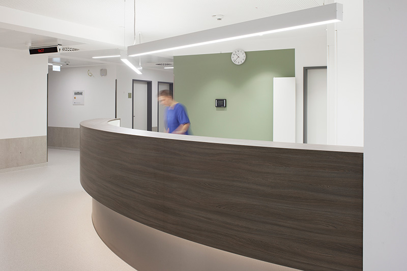 Borromäus Hospital Leer - Neubau einer Intensivstation (4. BA) mit Erweiterung der Intermediate Care Station und Neustrukturierung des Pflege- und Funktionsbereiches