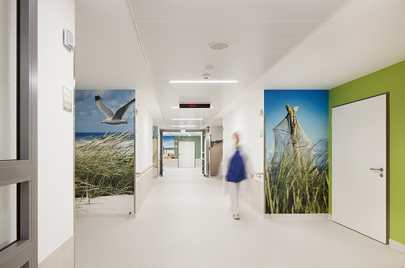 Borromäus Hospital Leer - Neubau einer Intensivstation (4. BA) mit Erweiterung der Intermediate Care Station und Neustrukturierung des Pflege- und Funktionsbereiches