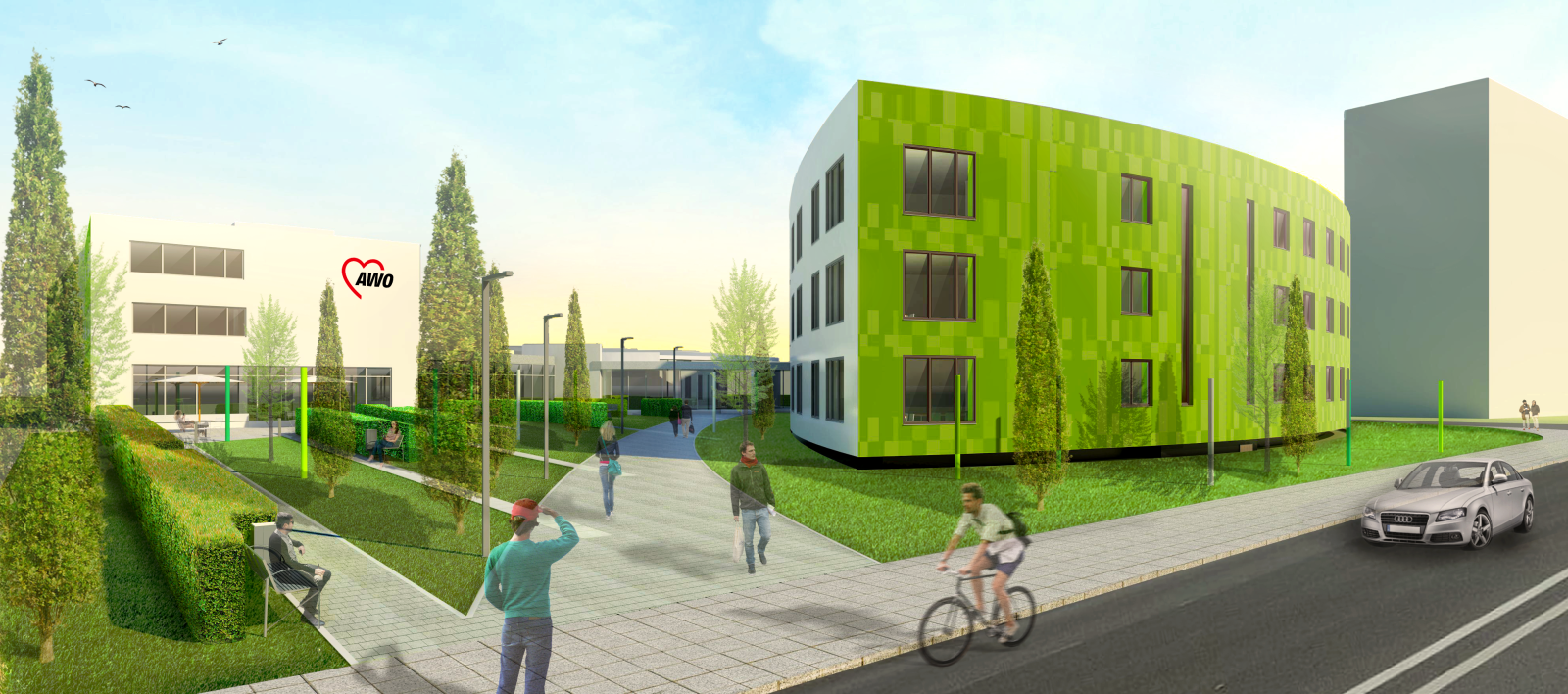 Neubau AWO Psychiatriezentrum Halle