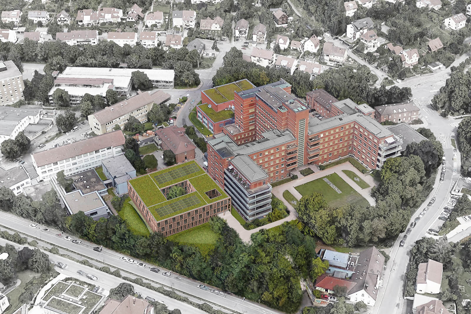 Anbau Frauenklinik Universitätsklinikum Tübingen
